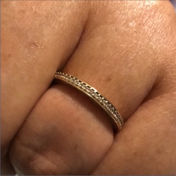 PANDORA “DIAMOND ETERNITY” RING - Picture 2 of 6